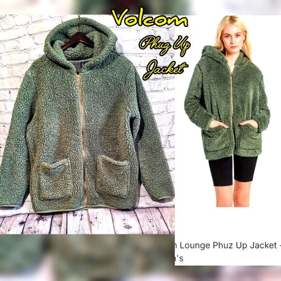 Volcom Lounge phuz Up comfy Jacket - Picture 1 of 10
